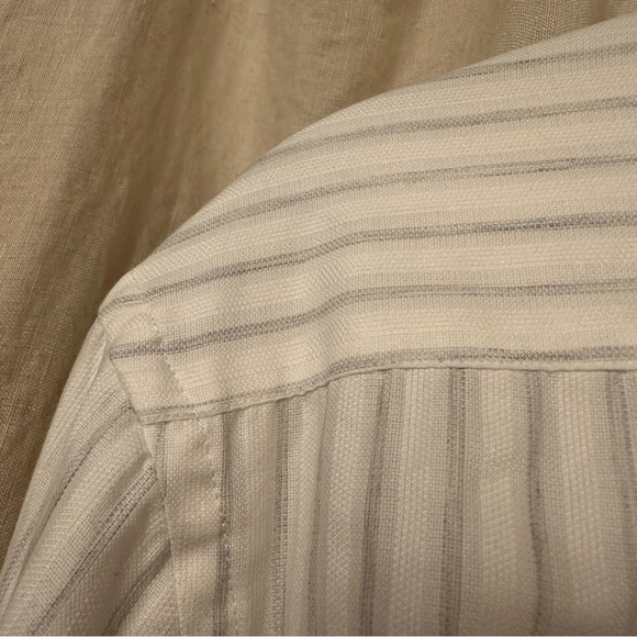 Zara Slim Striped Shirt - Picture 5 of 7